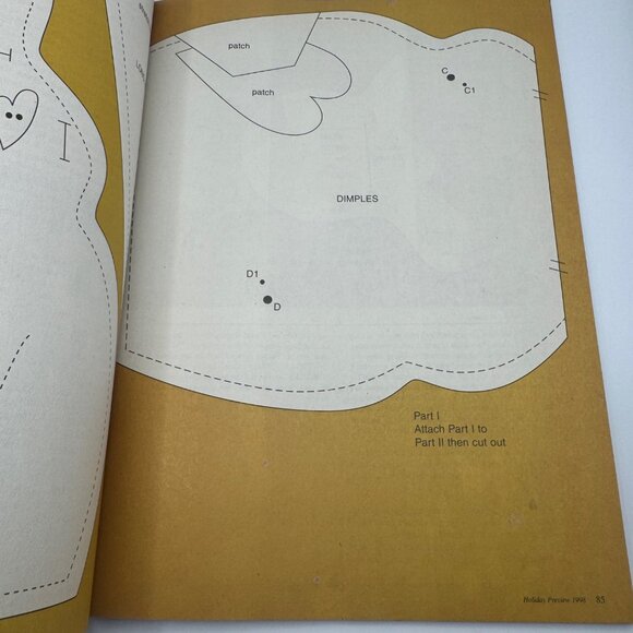 Country Marketplace Magazine Holiday Preview 1998 Folkart Treasures Vintage Issu - Picture 5 of 8